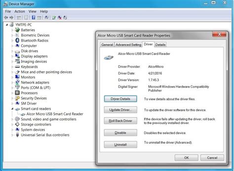 smart card reader device manager|device manager card reader windows 10.